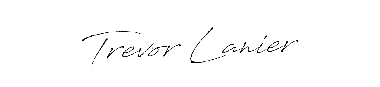 This is the best signature style for the Trevor Lanier name. Also you like these signature font (Antro_Vectra). Mix name signature. Trevor Lanier signature style 6 images and pictures png