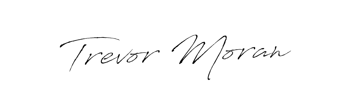 How to make Trevor Moran name signature. Use Antro_Vectra style for creating short signs online. This is the latest handwritten sign. Trevor Moran signature style 6 images and pictures png