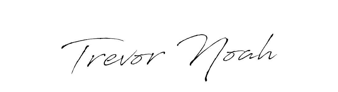It looks lik you need a new signature style for name Trevor Noah. Design unique handwritten (Antro_Vectra) signature with our free signature maker in just a few clicks. Trevor Noah signature style 6 images and pictures png