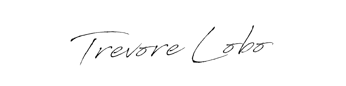 Create a beautiful signature design for name Trevore Lobo. With this signature (Antro_Vectra) fonts, you can make a handwritten signature for free. Trevore Lobo signature style 6 images and pictures png