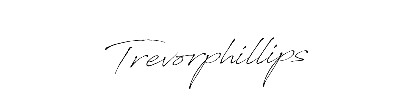 Also we have Trevorphillips name is the best signature style. Create professional handwritten signature collection using Antro_Vectra autograph style. Trevorphillips signature style 6 images and pictures png