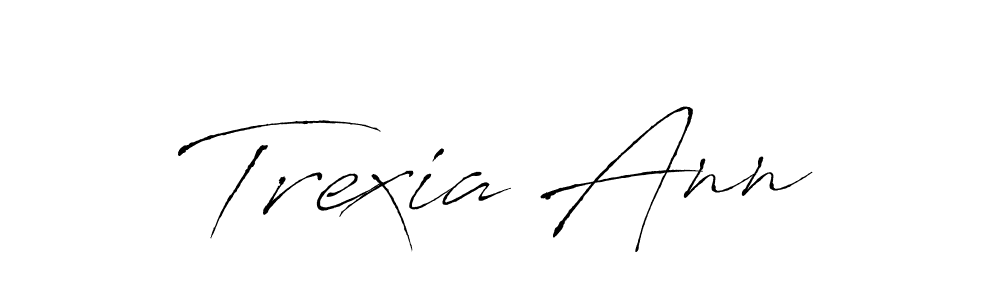 Make a short Trexia Ann signature style. Manage your documents anywhere anytime using Antro_Vectra. Create and add eSignatures, submit forms, share and send files easily. Trexia Ann signature style 6 images and pictures png