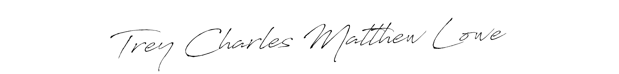 Similarly Antro_Vectra is the best handwritten signature design. Signature creator online .You can use it as an online autograph creator for name Trey Charles Matthew Lowe. Trey Charles Matthew Lowe signature style 6 images and pictures png