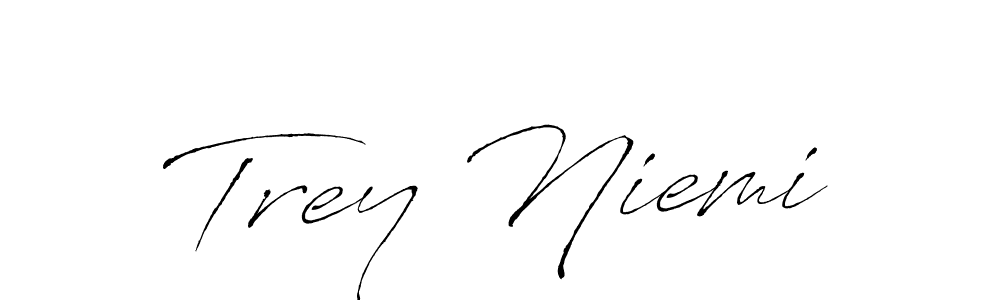 Also You can easily find your signature by using the search form. We will create Trey Niemi name handwritten signature images for you free of cost using Antro_Vectra sign style. Trey Niemi signature style 6 images and pictures png