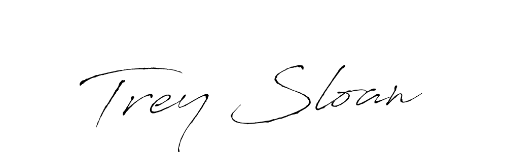 Trey Sloan stylish signature style. Best Handwritten Sign (Antro_Vectra) for my name. Handwritten Signature Collection Ideas for my name Trey Sloan. Trey Sloan signature style 6 images and pictures png