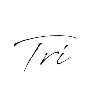 How to make Tri name signature. Use Antro_Vectra style for creating short signs online. This is the latest handwritten sign. Tri signature style 6 images and pictures png