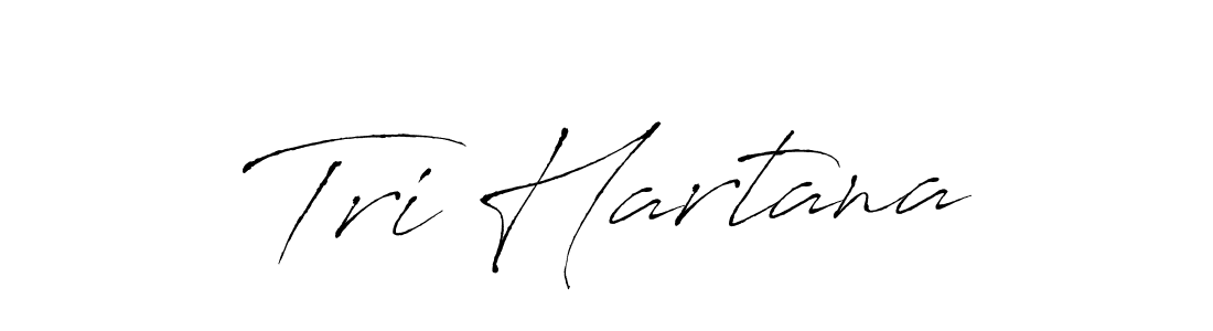 Also You can easily find your signature by using the search form. We will create Tri Hartana name handwritten signature images for you free of cost using Antro_Vectra sign style. Tri Hartana signature style 6 images and pictures png