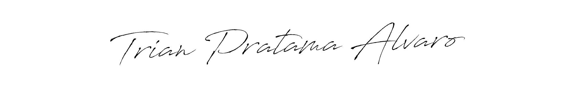 Here are the top 10 professional signature styles for the name Trian Pratama Alvaro. These are the best autograph styles you can use for your name. Trian Pratama Alvaro signature style 6 images and pictures png