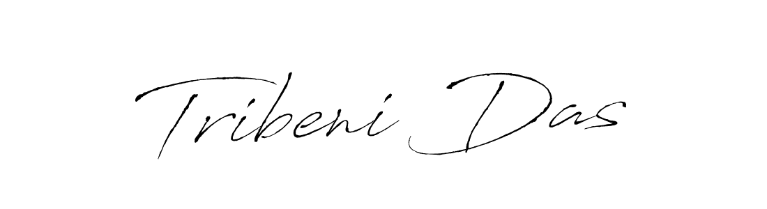 Design your own signature with our free online signature maker. With this signature software, you can create a handwritten (Antro_Vectra) signature for name Tribeni Das. Tribeni Das signature style 6 images and pictures png