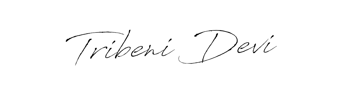 Make a beautiful signature design for name Tribeni Devi. With this signature (Antro_Vectra) style, you can create a handwritten signature for free. Tribeni Devi signature style 6 images and pictures png