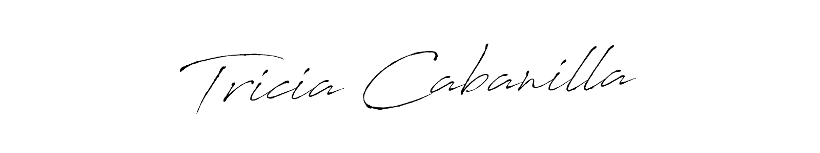 Similarly Antro_Vectra is the best handwritten signature design. Signature creator online .You can use it as an online autograph creator for name Tricia Cabanilla. Tricia Cabanilla signature style 6 images and pictures png