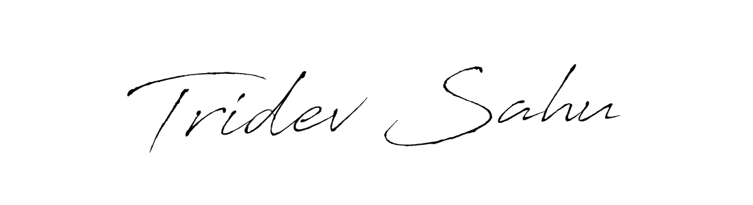 Make a beautiful signature design for name Tridev Sahu. Use this online signature maker to create a handwritten signature for free. Tridev Sahu signature style 6 images and pictures png