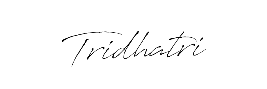 Use a signature maker to create a handwritten signature online. With this signature software, you can design (Antro_Vectra) your own signature for name Tridhatri. Tridhatri signature style 6 images and pictures png