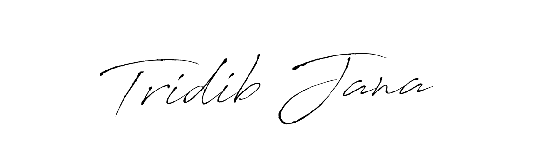 Make a beautiful signature design for name Tridib Jana. With this signature (Antro_Vectra) style, you can create a handwritten signature for free. Tridib Jana signature style 6 images and pictures png