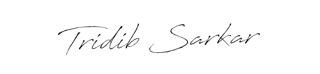 Tridib Sarkar stylish signature style. Best Handwritten Sign (Antro_Vectra) for my name. Handwritten Signature Collection Ideas for my name Tridib Sarkar. Tridib Sarkar signature style 6 images and pictures png