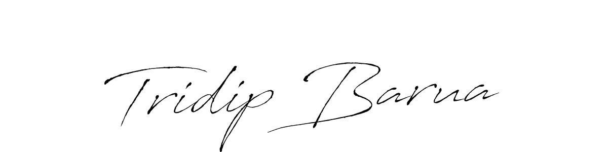 Tridip Barua stylish signature style. Best Handwritten Sign (Antro_Vectra) for my name. Handwritten Signature Collection Ideas for my name Tridip Barua. Tridip Barua signature style 6 images and pictures png