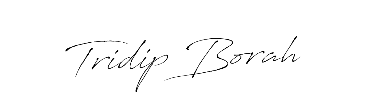 Also we have Tridip Borah name is the best signature style. Create professional handwritten signature collection using Antro_Vectra autograph style. Tridip Borah signature style 6 images and pictures png