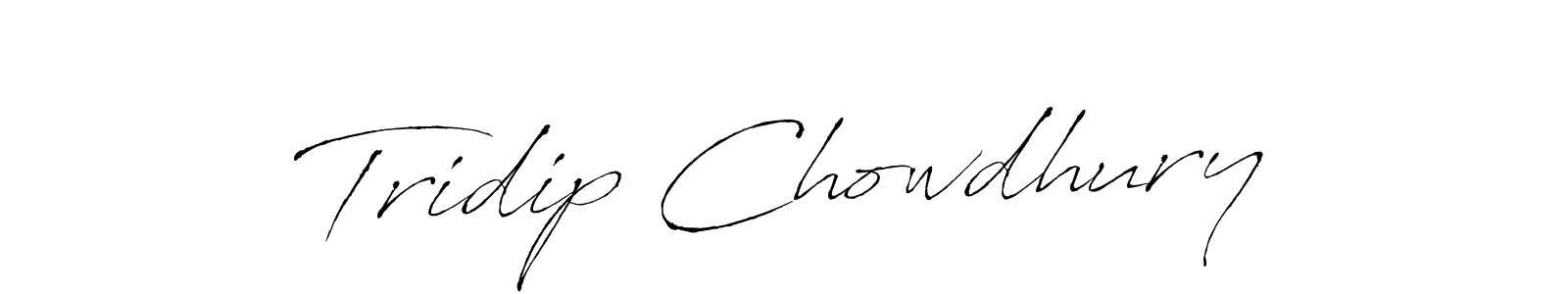 How to make Tridip Chowdhury signature? Antro_Vectra is a professional autograph style. Create handwritten signature for Tridip Chowdhury name. Tridip Chowdhury signature style 6 images and pictures png
