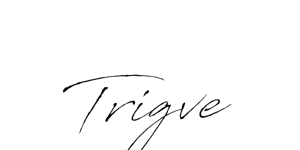 Make a beautiful signature design for name Trigve. With this signature (Antro_Vectra) style, you can create a handwritten signature for free. Trigve signature style 6 images and pictures png