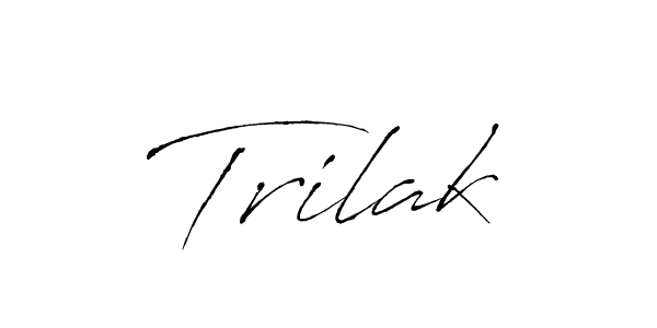 Best and Professional Signature Style for Trilak. Antro_Vectra Best Signature Style Collection. Trilak signature style 6 images and pictures png