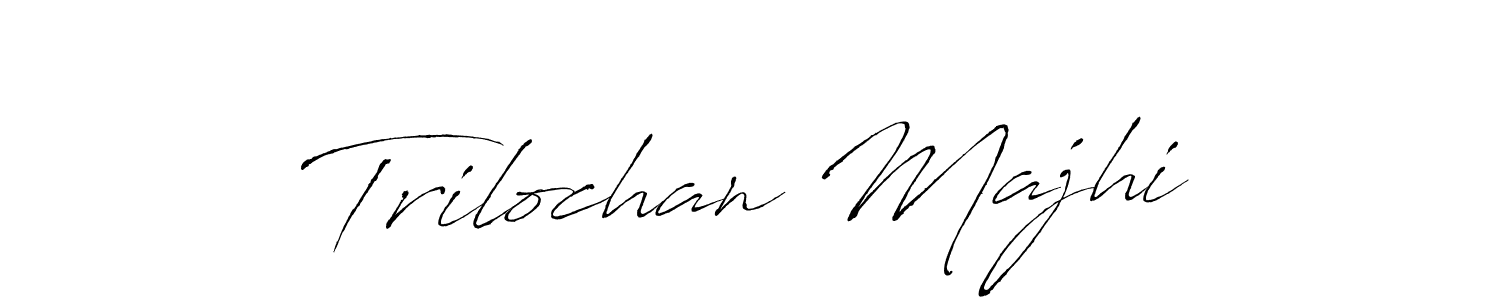 Trilochan Majhi stylish signature style. Best Handwritten Sign (Antro_Vectra) for my name. Handwritten Signature Collection Ideas for my name Trilochan Majhi. Trilochan Majhi signature style 6 images and pictures png