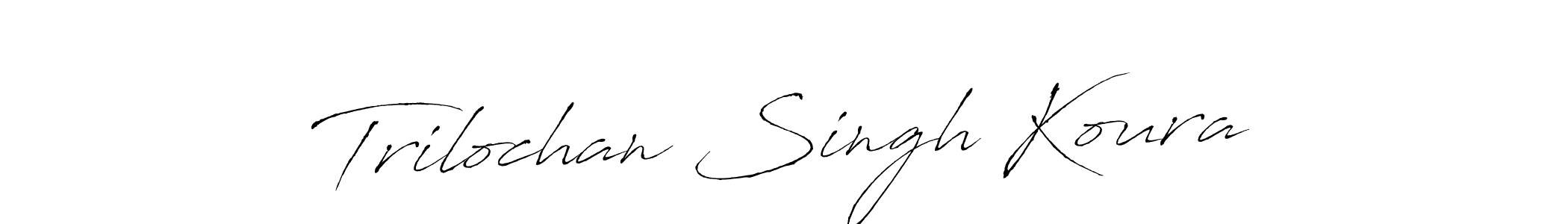 Also You can easily find your signature by using the search form. We will create Trilochan Singh Koura name handwritten signature images for you free of cost using Antro_Vectra sign style. Trilochan Singh Koura signature style 6 images and pictures png