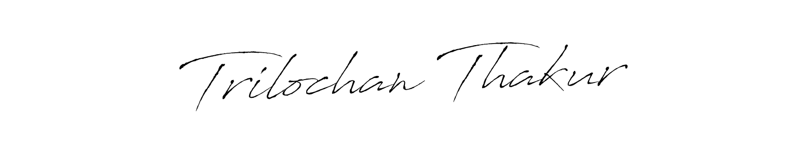 It looks lik you need a new signature style for name Trilochan Thakur. Design unique handwritten (Antro_Vectra) signature with our free signature maker in just a few clicks. Trilochan Thakur signature style 6 images and pictures png