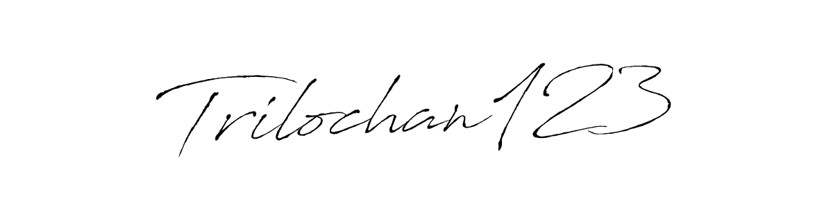 Also You can easily find your signature by using the search form. We will create Trilochan123 name handwritten signature images for you free of cost using Antro_Vectra sign style. Trilochan123 signature style 6 images and pictures png