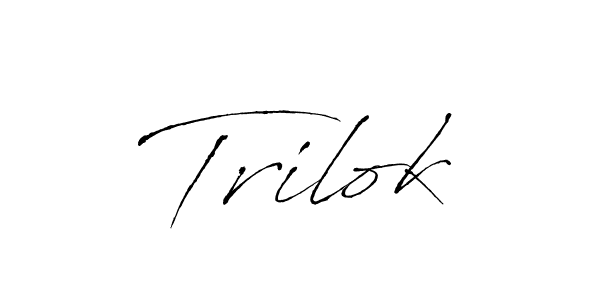 Best and Professional Signature Style for Trilok. Antro_Vectra Best Signature Style Collection. Trilok signature style 6 images and pictures png