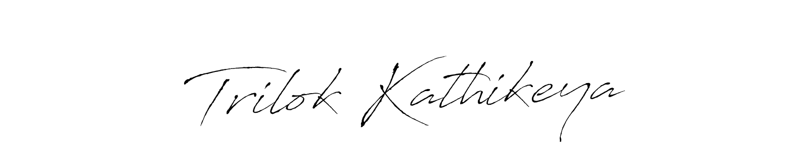 Best and Professional Signature Style for Trilok Kathikeya. Antro_Vectra Best Signature Style Collection. Trilok Kathikeya signature style 6 images and pictures png