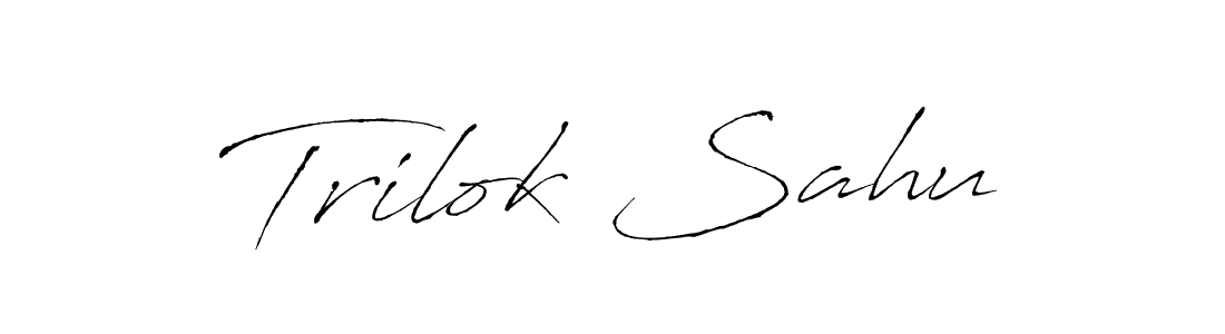 Make a beautiful signature design for name Trilok Sahu. Use this online signature maker to create a handwritten signature for free. Trilok Sahu signature style 6 images and pictures png