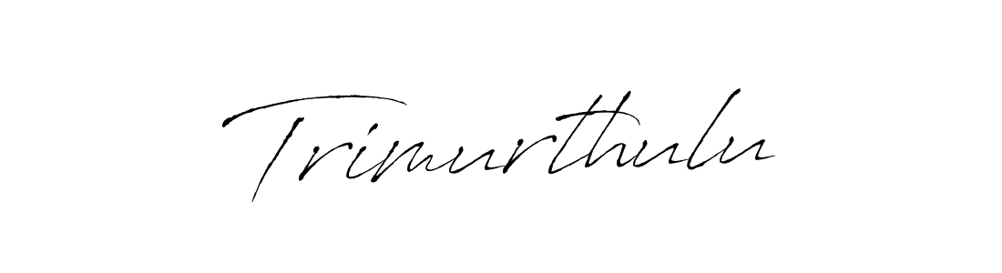 Also we have Trimurthulu name is the best signature style. Create professional handwritten signature collection using Antro_Vectra autograph style. Trimurthulu signature style 6 images and pictures png