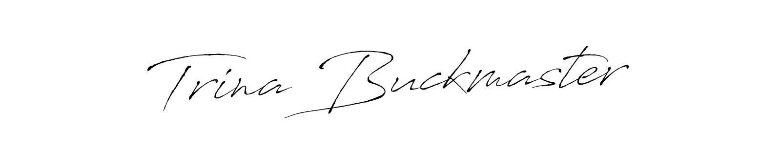 How to Draw Trina Buckmaster signature style? Antro_Vectra is a latest design signature styles for name Trina Buckmaster. Trina Buckmaster signature style 6 images and pictures png