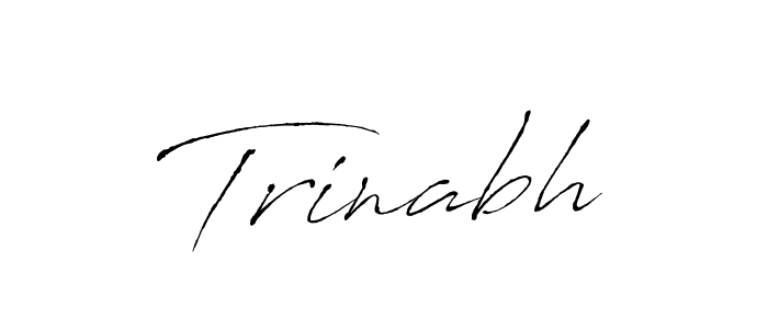 Create a beautiful signature design for name Trinabh. With this signature (Antro_Vectra) fonts, you can make a handwritten signature for free. Trinabh signature style 6 images and pictures png