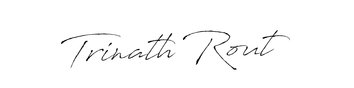 You should practise on your own different ways (Antro_Vectra) to write your name (Trinath Rout) in signature. don't let someone else do it for you. Trinath Rout signature style 6 images and pictures png