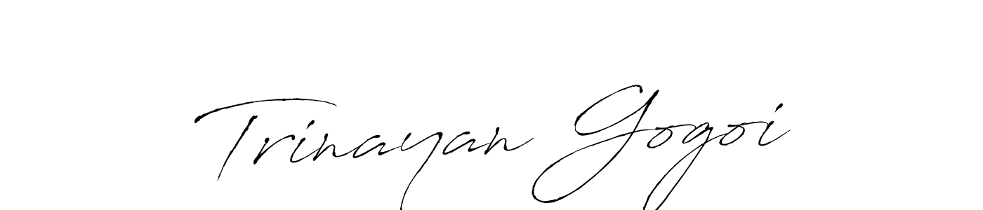 You should practise on your own different ways (Antro_Vectra) to write your name (Trinayan Gogoi) in signature. don't let someone else do it for you. Trinayan Gogoi signature style 6 images and pictures png