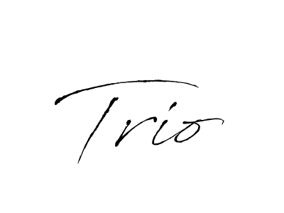 How to Draw Trio signature style? Antro_Vectra is a latest design signature styles for name Trio. Trio signature style 6 images and pictures png