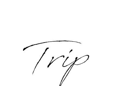 Create a beautiful signature design for name Trip. With this signature (Antro_Vectra) fonts, you can make a handwritten signature for free. Trip signature style 6 images and pictures png