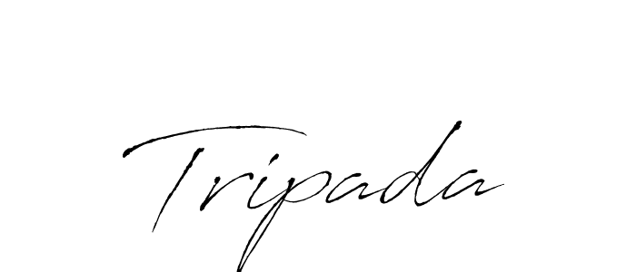 How to make Tripada signature? Antro_Vectra is a professional autograph style. Create handwritten signature for Tripada name. Tripada signature style 6 images and pictures png