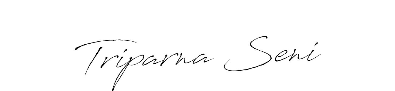 Also You can easily find your signature by using the search form. We will create Triparna Seni name handwritten signature images for you free of cost using Antro_Vectra sign style. Triparna Seni signature style 6 images and pictures png