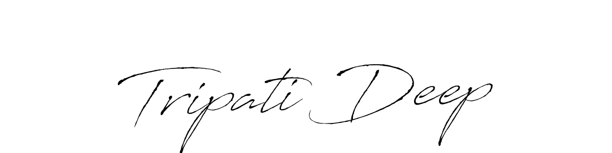 You should practise on your own different ways (Antro_Vectra) to write your name (Tripati Deep) in signature. don't let someone else do it for you. Tripati Deep signature style 6 images and pictures png