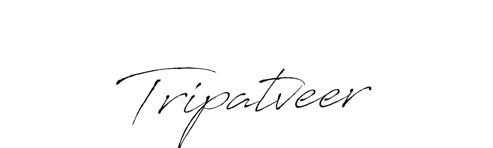 Also we have Tripatveer name is the best signature style. Create professional handwritten signature collection using Antro_Vectra autograph style. Tripatveer signature style 6 images and pictures png