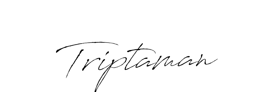 Make a beautiful signature design for name Triptaman. With this signature (Antro_Vectra) style, you can create a handwritten signature for free. Triptaman signature style 6 images and pictures png