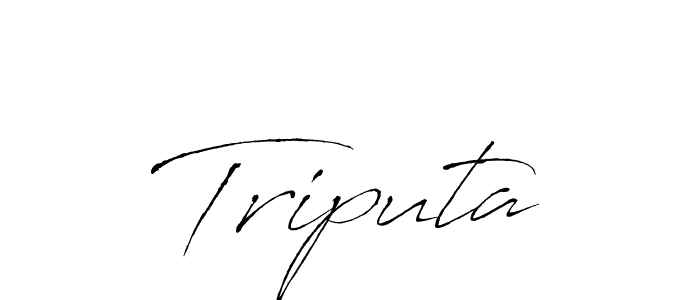 Also we have Triputa name is the best signature style. Create professional handwritten signature collection using Antro_Vectra autograph style. Triputa signature style 6 images and pictures png