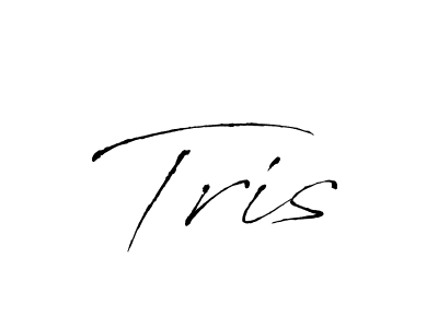 Also we have Tris name is the best signature style. Create professional handwritten signature collection using Antro_Vectra autograph style. Tris signature style 6 images and pictures png