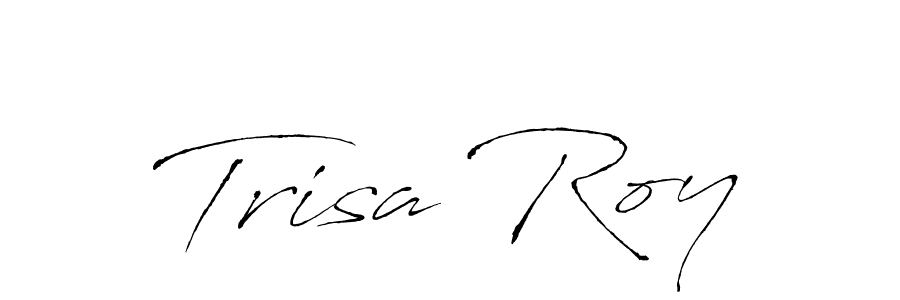 Create a beautiful signature design for name Trisa Roy. With this signature (Antro_Vectra) fonts, you can make a handwritten signature for free. Trisa Roy signature style 6 images and pictures png