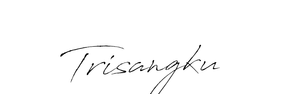 Also You can easily find your signature by using the search form. We will create Trisangku name handwritten signature images for you free of cost using Antro_Vectra sign style. Trisangku signature style 6 images and pictures png