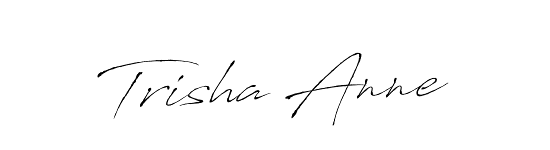 You can use this online signature creator to create a handwritten signature for the name Trisha Anne. This is the best online autograph maker. Trisha Anne signature style 6 images and pictures png