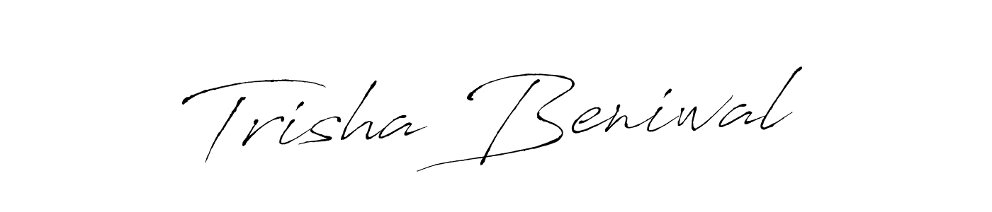 You can use this online signature creator to create a handwritten signature for the name Trisha Beniwal. This is the best online autograph maker. Trisha Beniwal signature style 6 images and pictures png