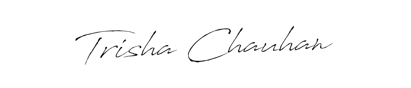 Also we have Trisha Chauhan name is the best signature style. Create professional handwritten signature collection using Antro_Vectra autograph style. Trisha Chauhan signature style 6 images and pictures png